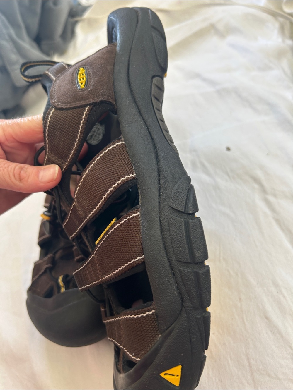 Keen Newport Sandals Brown Trail Hiking Water Shoes Anti-Odor Mens Size 13 - Picture 6 of 6